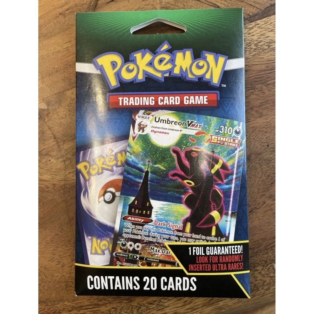 Pokemon TCG Pack with 1 Foil Card Guaranteed - New/Sealed contains 20 cards